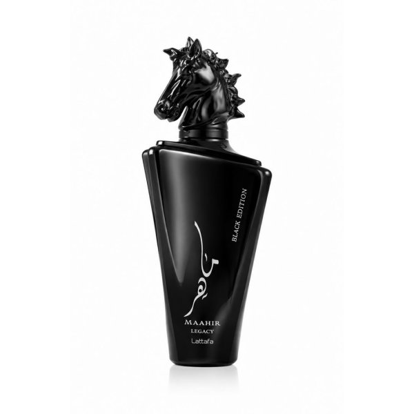 Apa de parfum Lattafa Maahir Black Edition, 100 ml, barbati