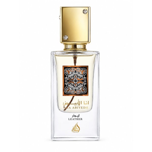 Apa de parfum Lattafa Ana Abiyedh Leather, 60 ml, femei 