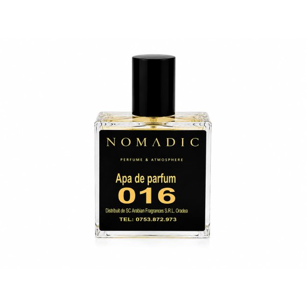 Nomadic Apa de Parfum 016 pentru Barbati, 50ml - Aroma inspirata din Armani Code 