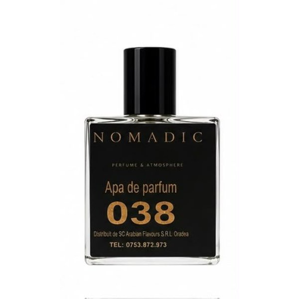 Nomadic Apa de Parfum 038 pentru barbati, 50ml - Aroma inspirata din Dior Homme Parfum