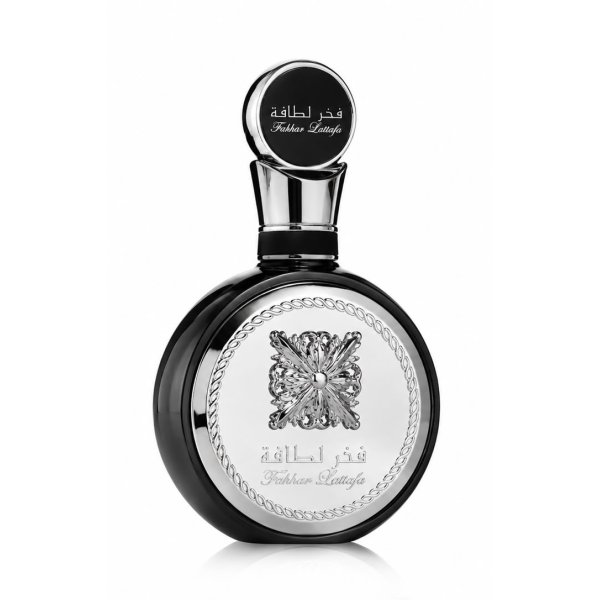 Apa de parfum Lattafa Fakhar Silver, 100 ml, barbati 