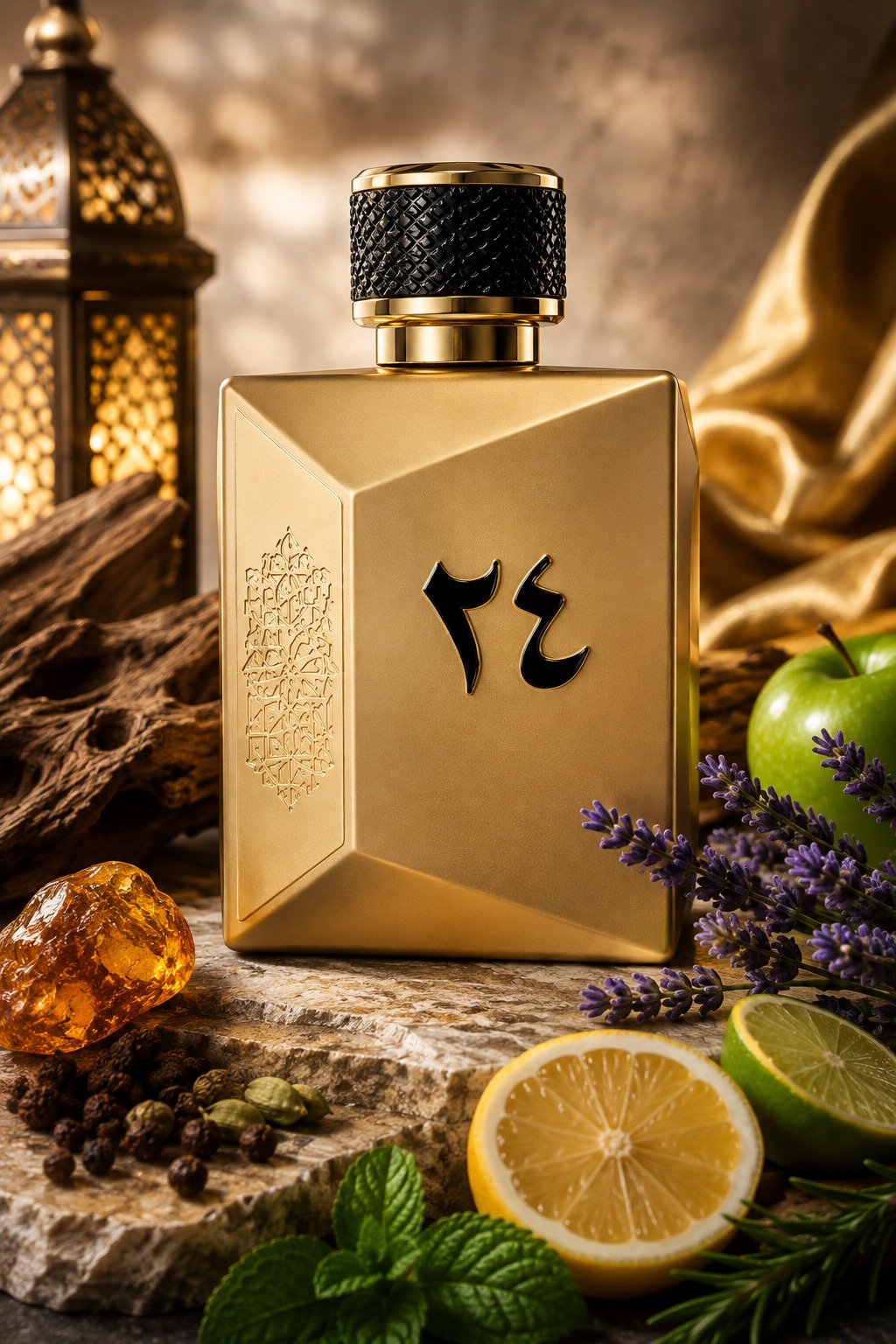 Apa de parfum Ard Al Zaafaran Oud 24h Majestic Gold. 100ml, UNISEX